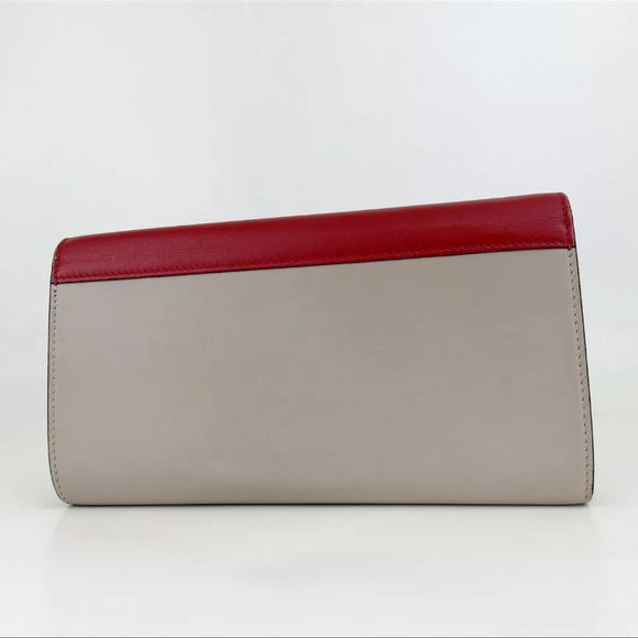 AUTH CELINE Tri-fold Color-block Wallet EUC - Picture 2 of 9